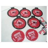 (7) NEW DIABLO 6 1/2 IN CIRCULAR SAW BLADES