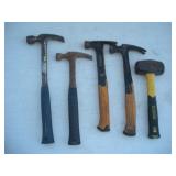 ESTWING, DEWALT & BOSTITCH HAMMERS