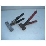 (2) DUCTWORK HAND BRAKES 3 AND 6 IN