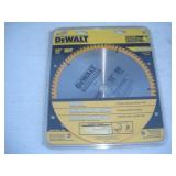 NEW DEWALT 12 IN 80 TOOTH CARBIDE SAW BLADE