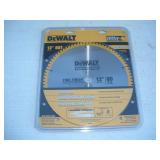 NEW DEWALT 12 IN 80 TOOTH CARBIDE SAW BLADE