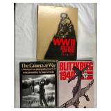 Lot of 3 Coffee Table War Related Books