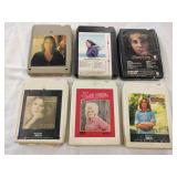 Lot of 6 - 8 Track Tapes
