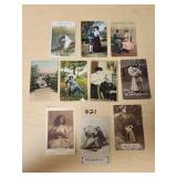 10 - Romantic Postcards Early Dates