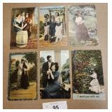 6 - Romantic Post Cards Early Dates