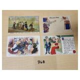 4 - Early Funny Postcards