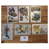 6 - Postcards Flowers