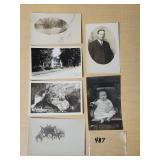 6 - RPPC Postcards Real Picture Post Card
