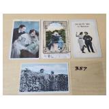 4 - Romantic Postcards Early Dates