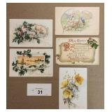 5 - Christmas Postcards Early Dates