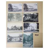 8 - New Hamshire RPPC Postcards