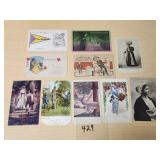 10 - Romantic, Women Mix Postcards