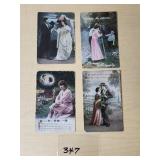 4 - Romantic Postcards Early Dates