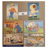 6 - Funny Postcards Linen