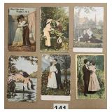 6 - Early Romantic Postcards