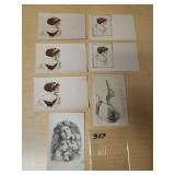 7 - Women Postcards