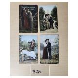 4 - Romantic Postcards Early Dates