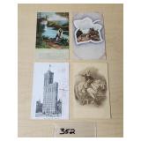 4 - Mixed Postcards