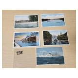 5 - Boats Postcards