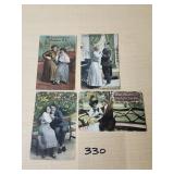 4 - Romantic Postcards Early Dates