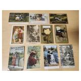 11 - Romantic Postcards Early Dates