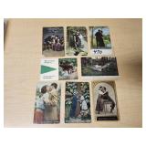 8 - Romantic Postcards Early Dates