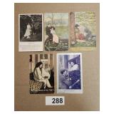 5 - Romantic Postcards Early Dates
