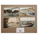 4 - Boats Postcards