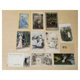 10 - Romantic Postcards Early Dates