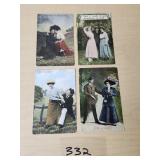 4 - Romantic Postcards Early Dates