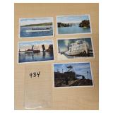 5 - Boats Postcards
