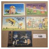 5 - Funny Postcards Linen