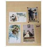 4 - Romantic Postcards Early Dates