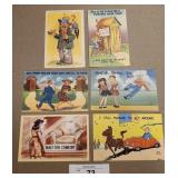 6 - Funny Postcards Linen