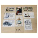 8 - Romantic Postcards Early Dates