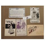 5 - Funny Postcards Early Dates