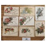 8 - Postcards Flowers