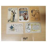 5 - Romantic Postcards Early Dates