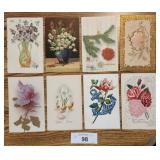 8 - Postcards Flowers