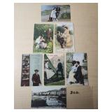 7 - Romantic Postcards Early Dates