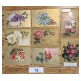 8 - Postcards Flowers