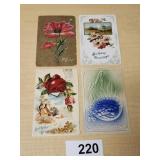 4 - Early Birthday & Best Wishes Postcards