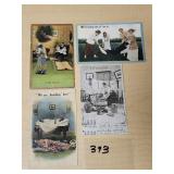 4 - Romantic & Funny Love Postcards