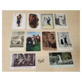 10 - Romantic Postcards Early Dates