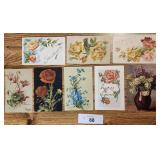 8 - Postcards Flowers