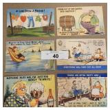 6 - Funny Postcards Linen