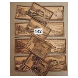 12 - Leather Postcards 1906 Harpers Ferry