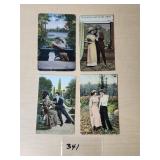 4 - Romantic Postcards Early Dates