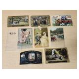 8 - Romantic Postcards Early Dates