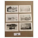 6 - Boats Postcards